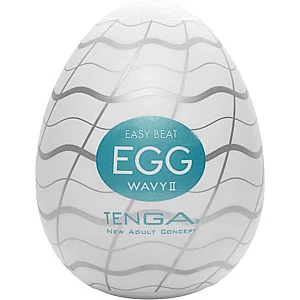 Tenga Egg Wavy 2 Textured Male Masturbator
