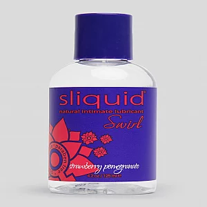 Sliquid Swirl Strawberry Pomegranate Flavoured Lubricant 125ml