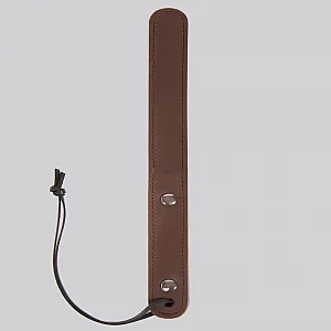 DOMINIX Deluxe Advanced BRAUN Leather Paddle Brown