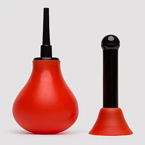 Whirling Anal Douche Kit 200ml Red