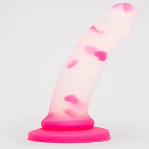 Lovehoney Heart Pounder Silicone Dildo 7 Inch Pink