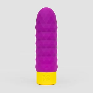 ROMP Beat Rechargeable Textured Classic Bullet Vibrator 4 5 Inch