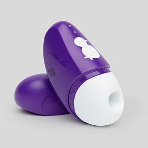 ROMP Free Rechargeable Travel Clitoral Suction Stimulator Purple