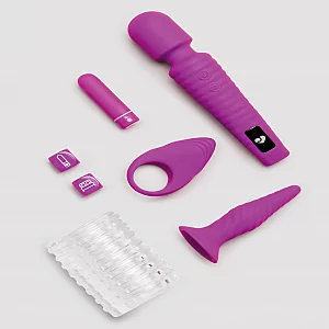 Lovehoney Game On Couples Mega Fun Sex Toy Kit Purple