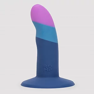 ROMP Piccolo NonRealistic Dildo 5 Inch Blue
