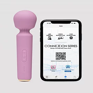 Svakom Emma Neo Mini App Controlled Wand Massager Purple