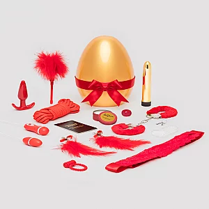 Loveboxxx Sexy Surprise Egg Kit 13 Piece Yellow