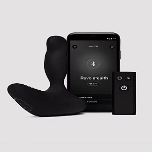 Nexus Revo Stealth App Controlled Rotating Prostate Massager Black
