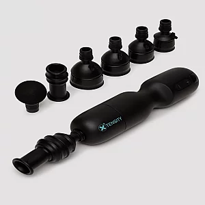 Xtensity Pleasure Force Premium Suction Masturbator Black