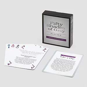 Fifty Shades of Grey Play Nice Talk Dirty Inspiration Cards