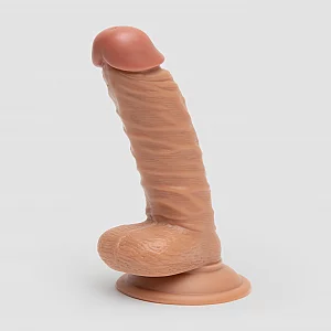 Lifelike Lover Classic Realistic Dildo 8 Inch Flesh Tan