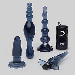 Lovehoney Get Started Beginners Anal Kit 4 Piece Blue