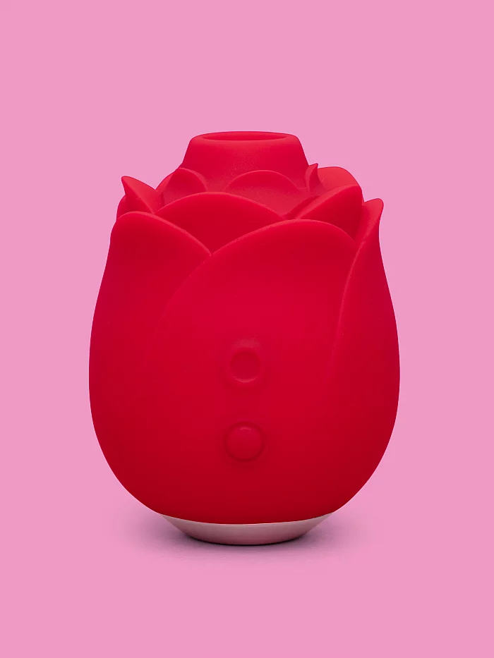 Lovehoney mon ami Pleasure Air Rose Clitoral Suction Stimulator Red